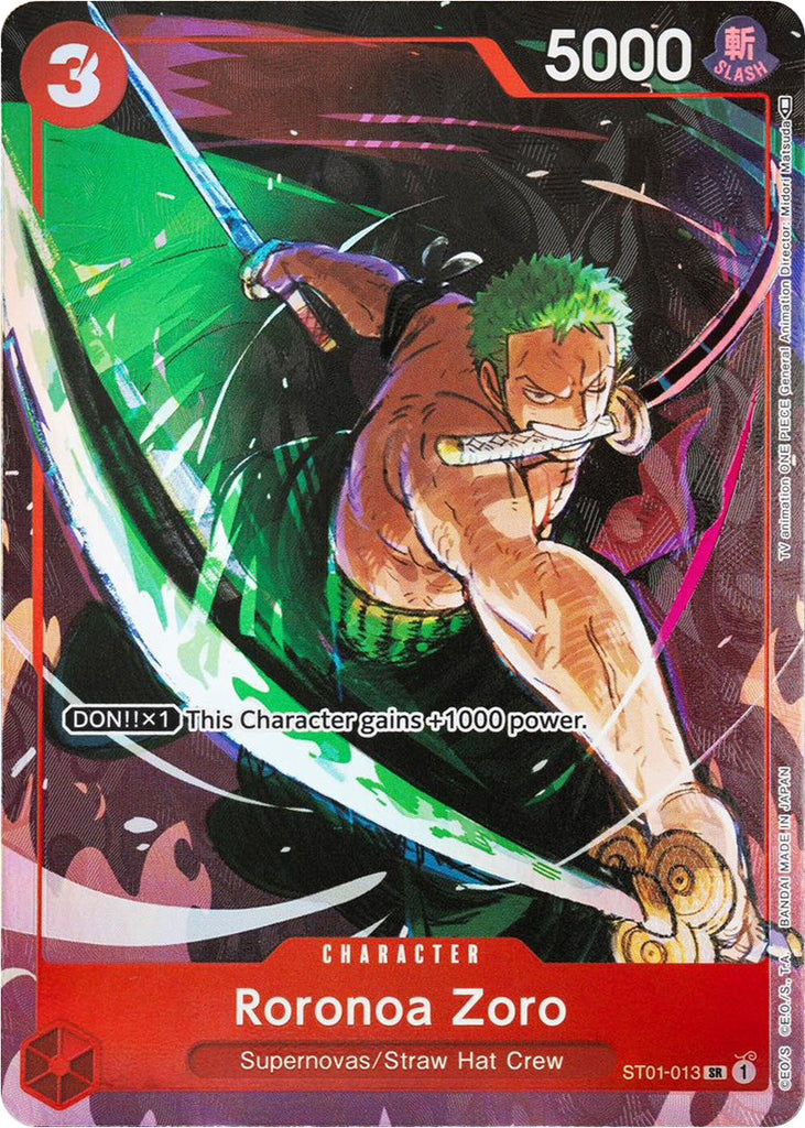 zoro one piece card game Roronoa Zoro (Gift Collection 2023) [One Piece Promotion Cards]