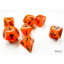 CHX 20433 Vortex® Mini-hedral Orange/black 7-Die Set