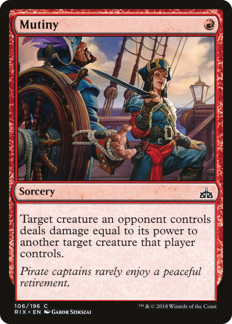 Mutiny (RIX-106) - Rivals of Ixalan