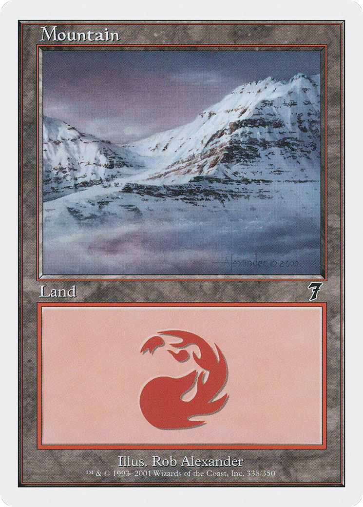 Mountain (7ED-338) - Seventh Edition