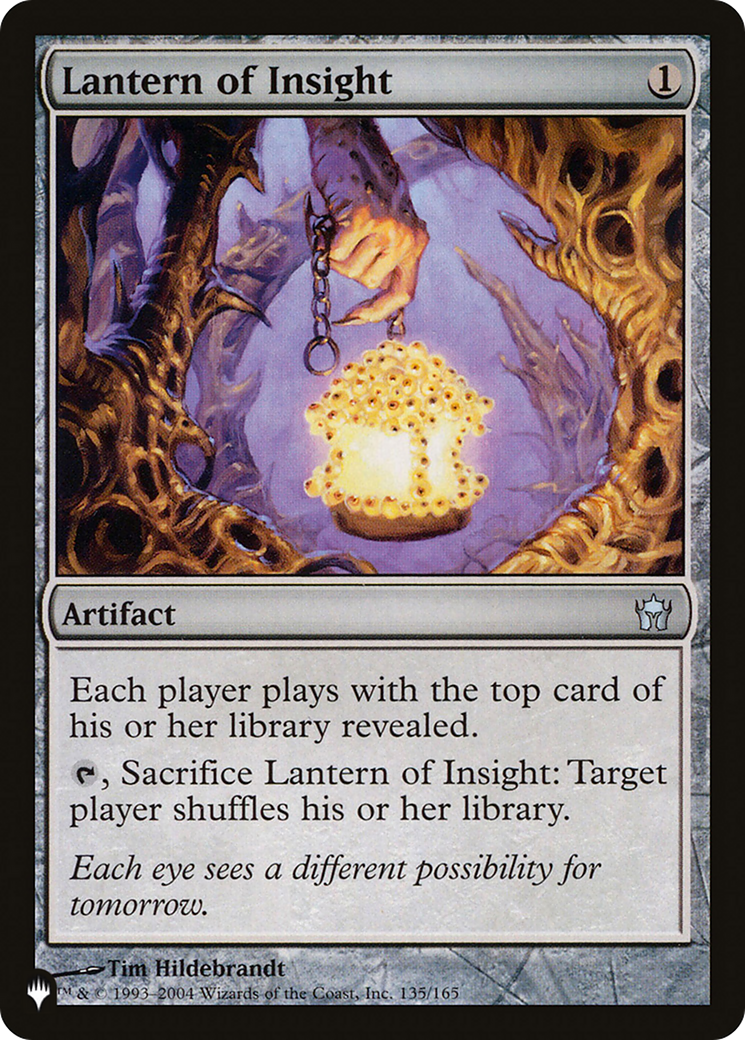 Lantern of Insight (PLST-5DN-135) - The List Foil