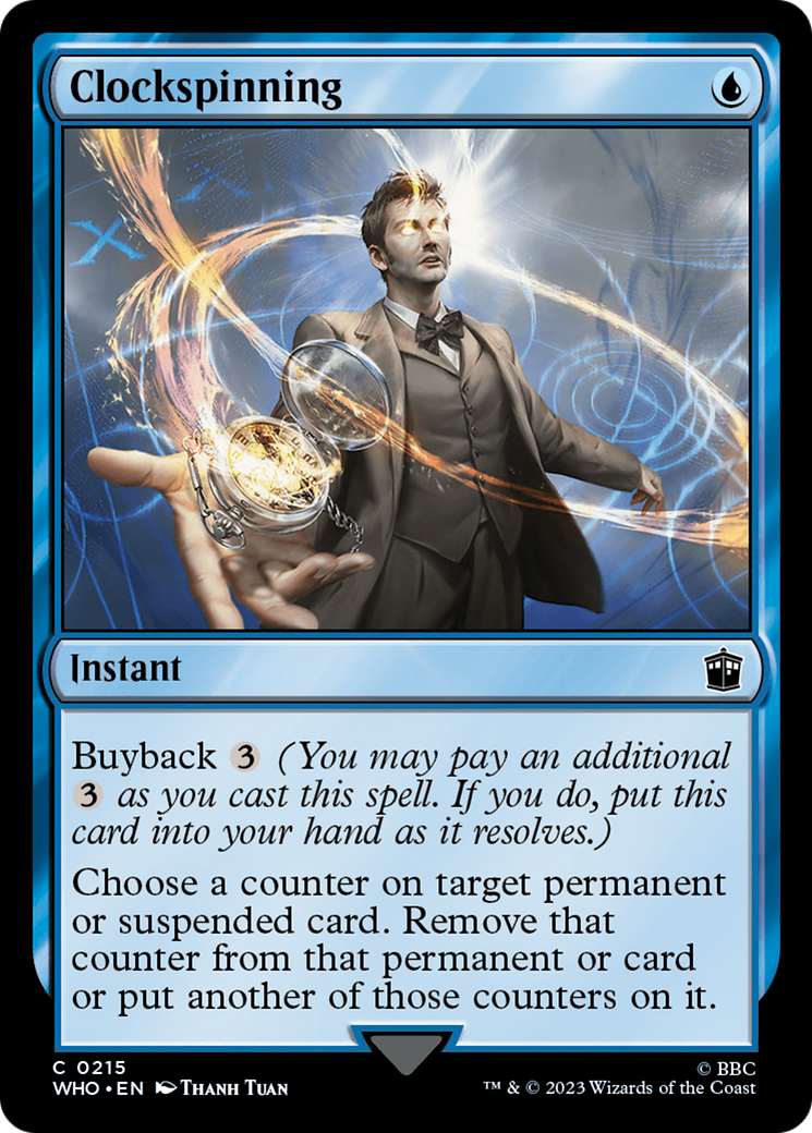 Clockspinning (WHO-215) - Doctor Who
