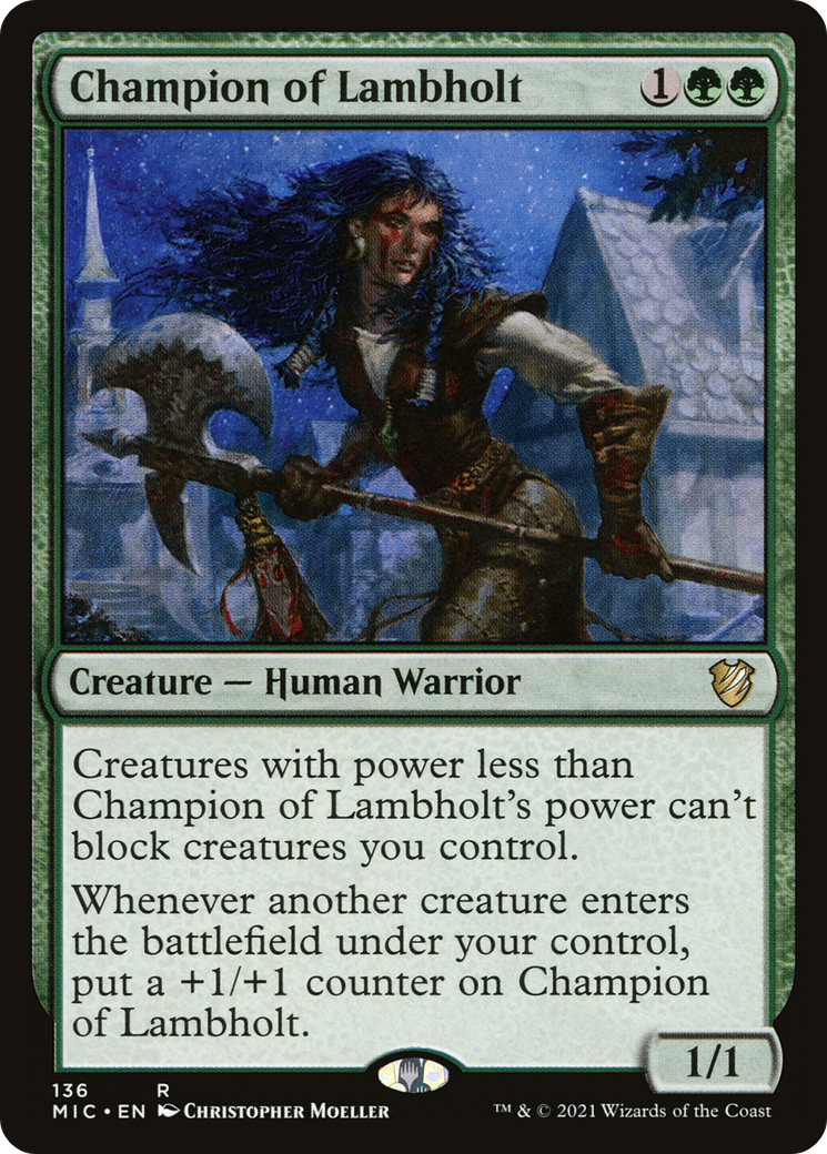 Champion of Lambholt (MIC-136) - Midnight Hunt Commander