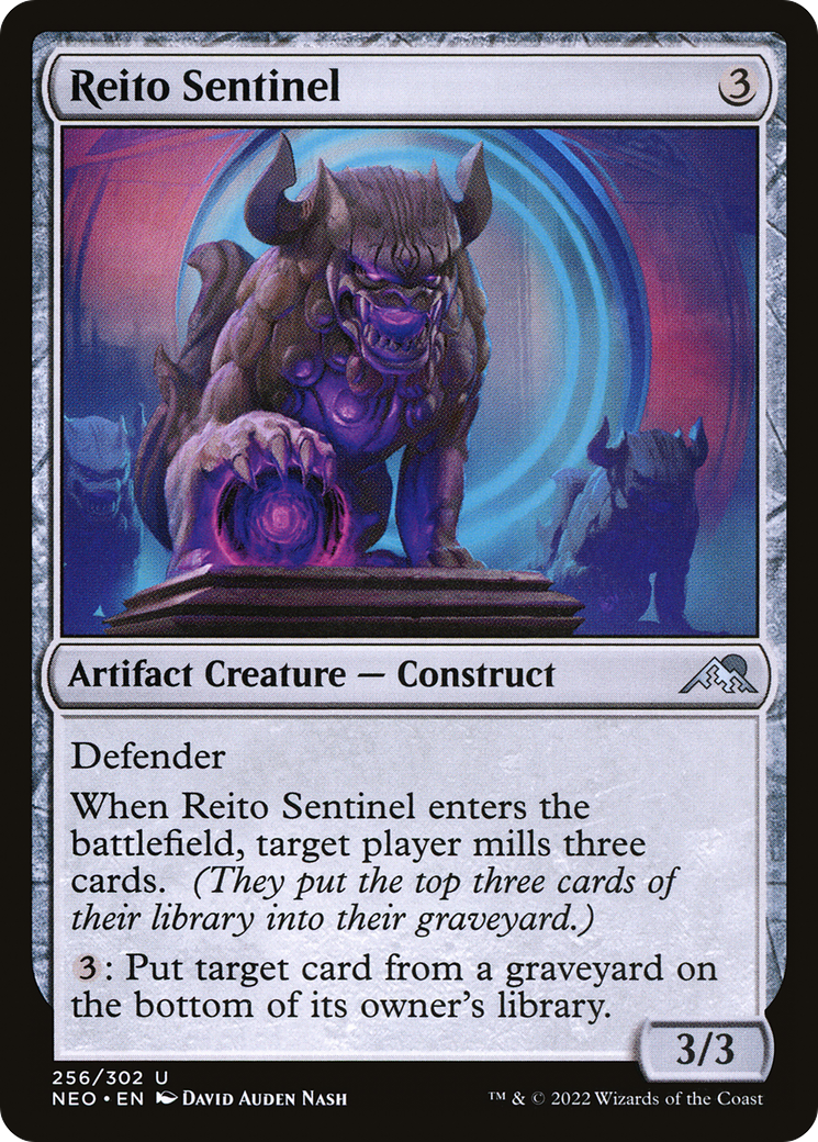 Reito Sentinel (NEO-256) - Kamigawa: Neon Dynasty