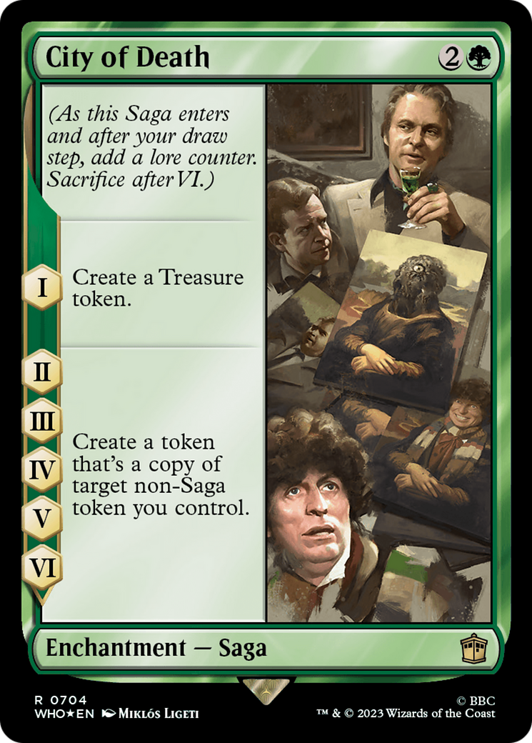 City of Death (WHO-704) - Doctor Who Foil