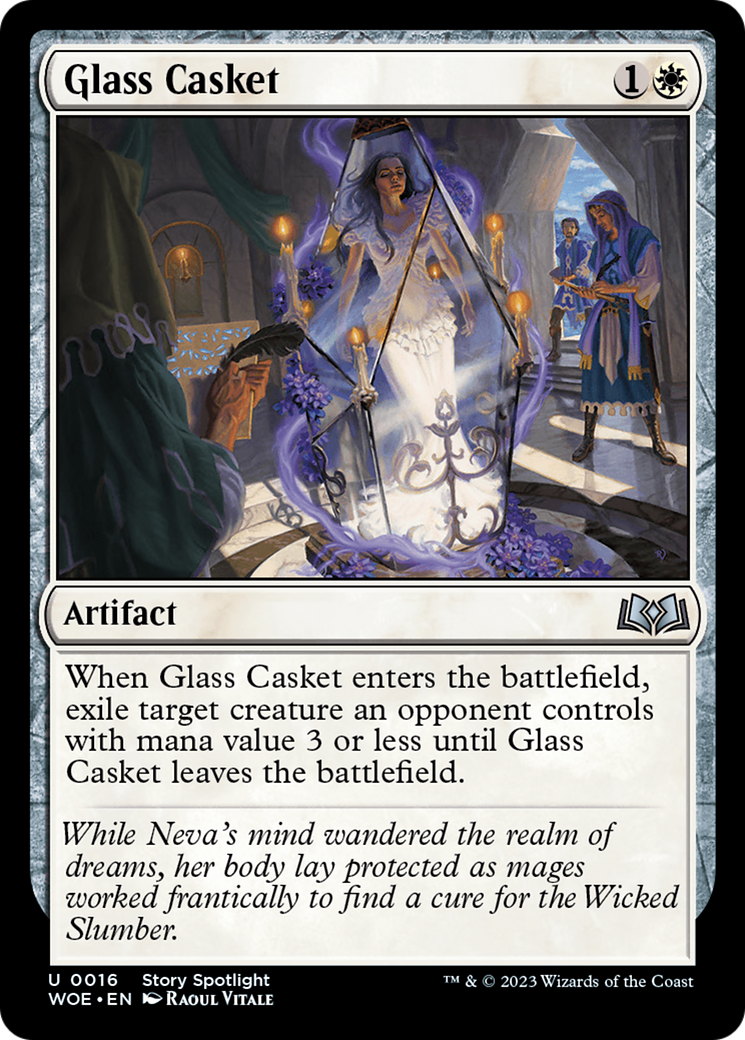 Glass Casket (WOE-016) - Wilds of Eldraine