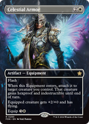Celestial Armor (FDN-295) - Foundations (Borderless) Foil