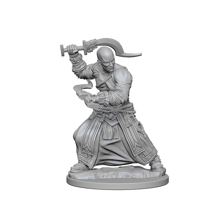 Pathfinder Deep Cuts Unpainted Miniatures Human Male Monk