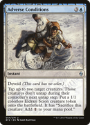 Adverse Conditions (BFZ-054) - Battle for Zendikar: (devoid) Foil