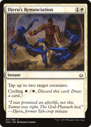 Djeru's Renunciation (HOU-011) - Hour of Devastation Foil