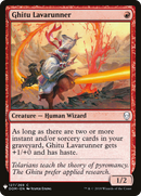 Ghitu Lavarunner (LIST-DOM-127) - The List