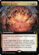 Nahiri's Resolve (MAT-172) - March of the Machine: The Aftermath: (Extended Art) Foil