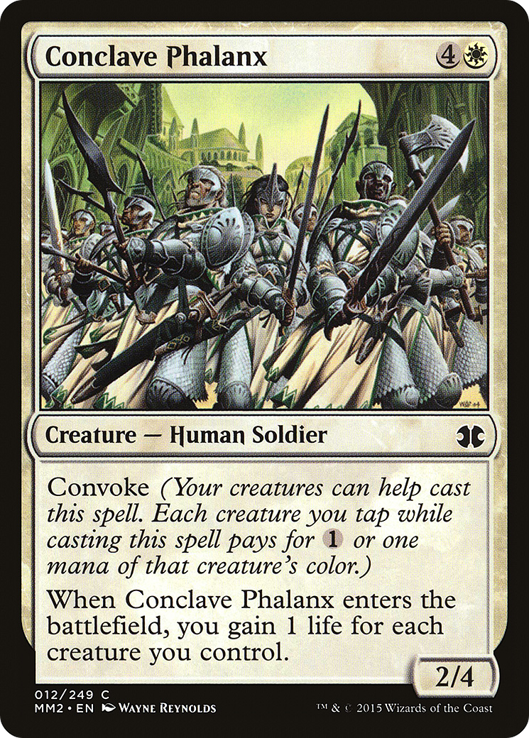 Conclave Phalanx (MM2-012) - Modern Masters 2015 Foil
