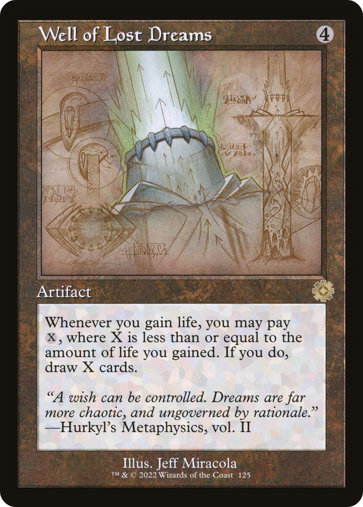 Well of Lost Dreams (BRR-125) - The Brothers' War Retro Artifacts