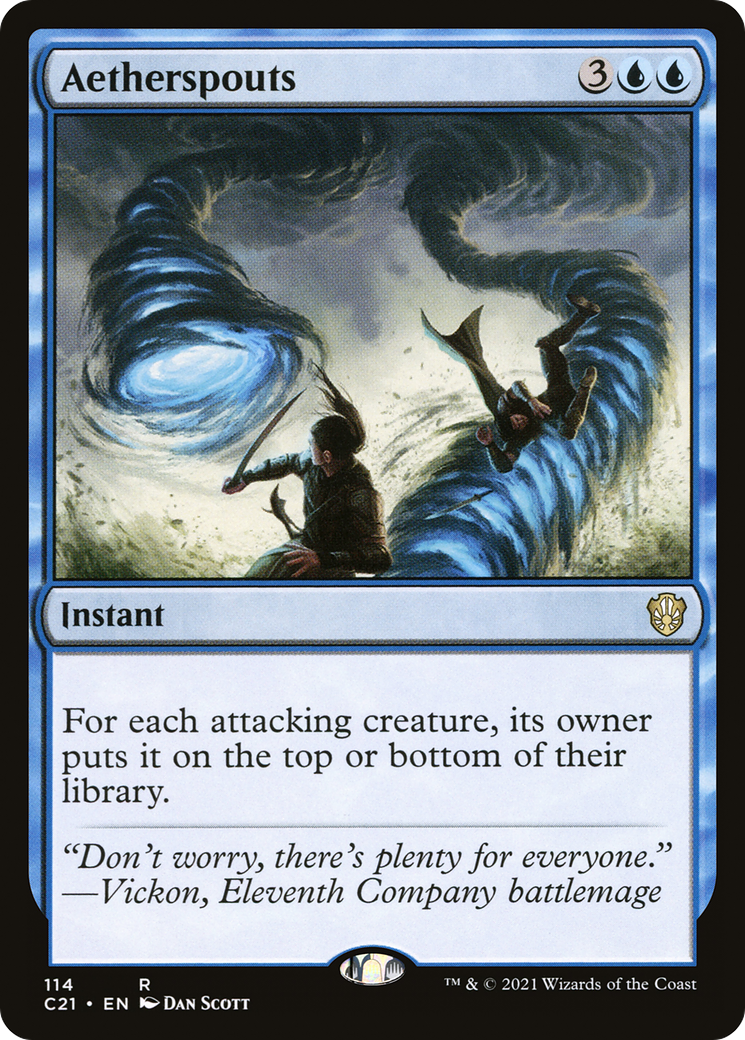 Aetherspouts (C21-114) - Commander 2021