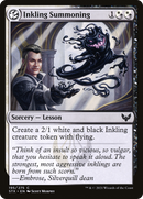 Inkling Summoning (STX-195) - Strixhaven: School of Mages: (lesson) Foil