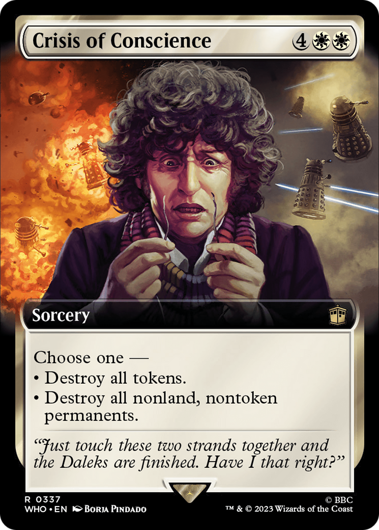 Crisis of Conscience (WHO-337) - Doctor Who: (Extended Art)