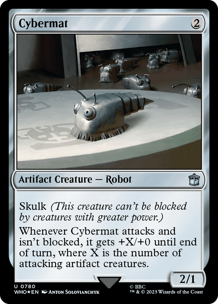 Cybermat (WHO-780) - Doctor Who Foil
