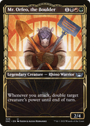 Mr. Orfeo, the Boulder (SNC-320) - Streets of New Capenna: (Showcase) Foil