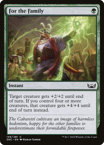 For the Family (SNC-146) - Streets of New Capenna Foil