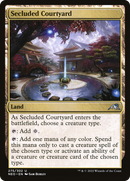 Secluded Courtyard (NEO-275) - Kamigawa: Neon Dynasty Foil