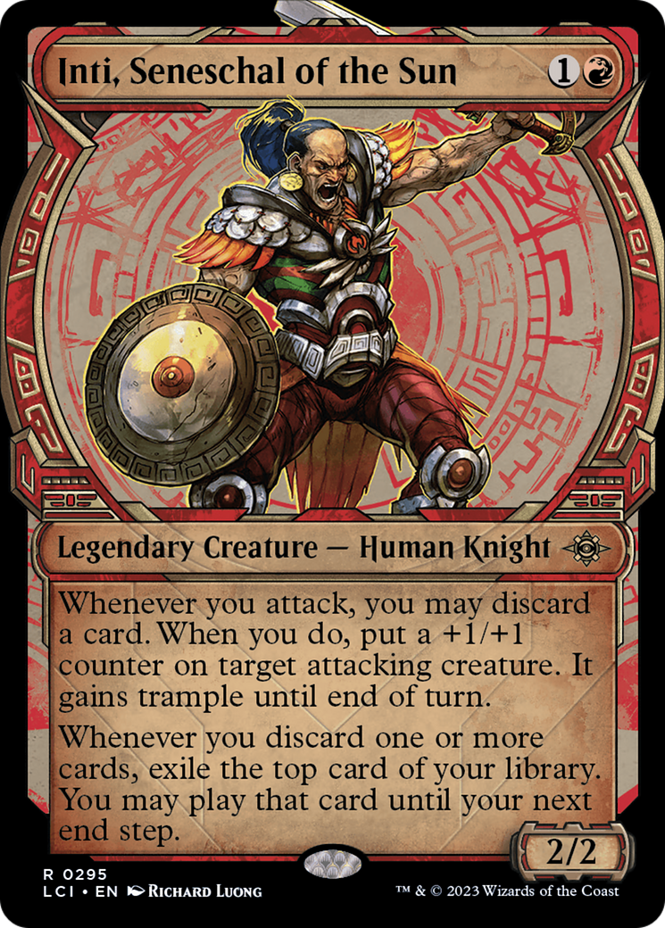 Inti, Seneschal of the Sun (LCI-295) - The Lost Caverns of Ixalan: (Showcase)