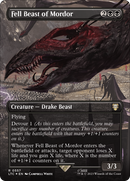Fell Beast of Mordor (LTC-557) - Tales of Middle-earth Commander (Borderless) Foil