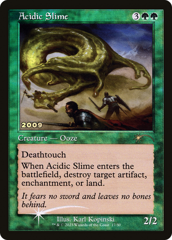 Acidic Slime (30A-P-017) - 30th Anniversary Play Promos Foil