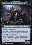 Invasion of Fiora // Marchesa, Resolute Monarch (PRE-114S) - March of the Machine Promos Foil