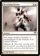 Banishing Stroke (LIST-7/244) - The List: (miracle)