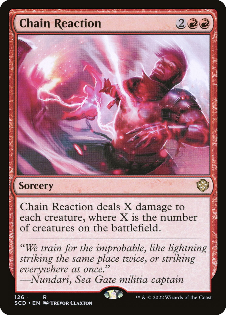 Chain Reaction (SCD-126) - Starter Commander Decks