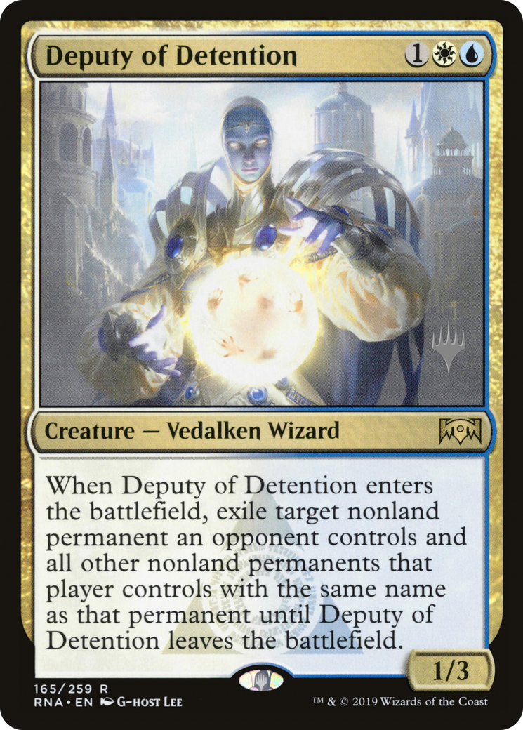 Deputy of Detention (PPELD-165) - Ravnica Allegiance Promos Foil