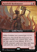 Rundvelt Hordemaster (DMU-409) - Dominaria United: (Extended Art) Foil