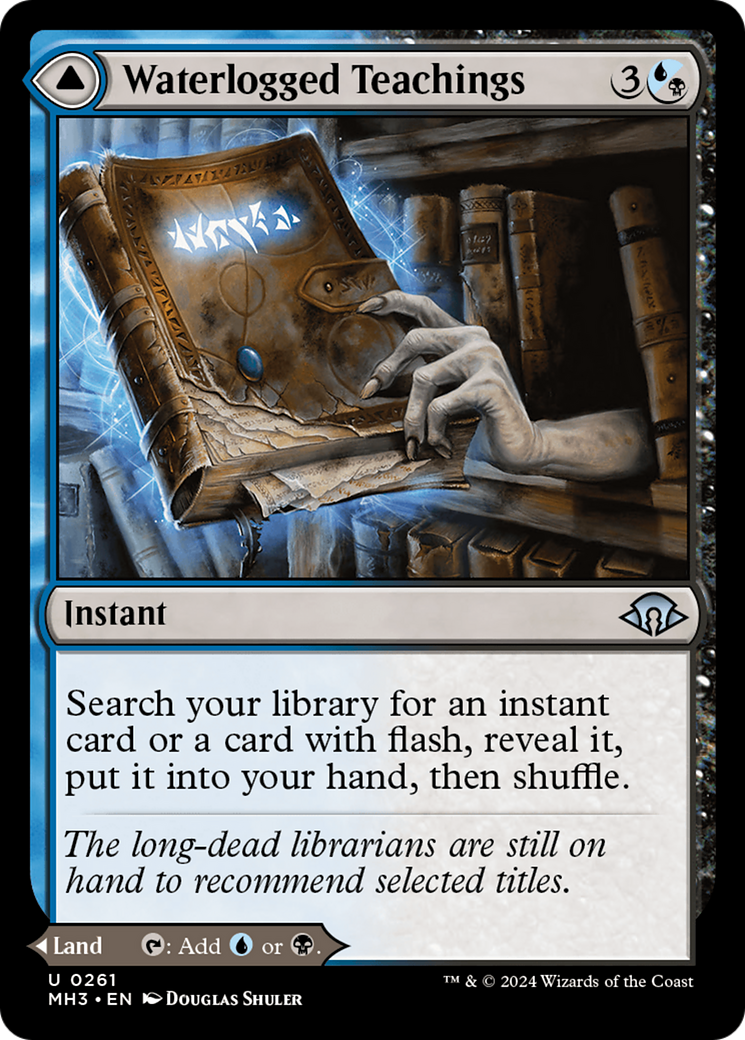 Waterlogged Teachings (MH3-261) - Modern Horizons 3 Foil
