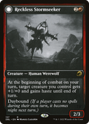 Reckless Stormseeker // Storm-Charged Slasher (DBL-157) - Innistrad: Double Feature: (Double Faced Transform) Foil