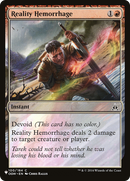 Reality Hemorrhage (LIST-OGW-100) - The List: (devoid)