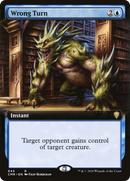 Wrong Turn (CMR-644) - Commander Legends: (Extended Art)