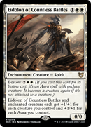 Eidolon of Countless Battles (WOC-066) - Wilds of Eldraine Commander: (enchantment)