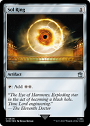 Sol Ring (WHO-836) - Doctor Who Foil