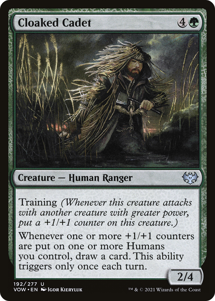 Cloaked Cadet (VOW-192) - Innistrad: Crimson Vow Foil