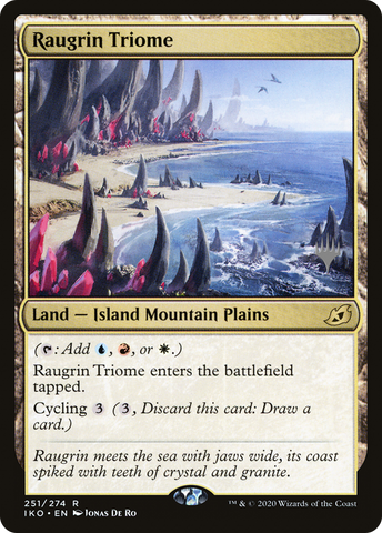 Raugrin Triome (PPIKO-251) - Ikoria: Lair of Behemoths Promos