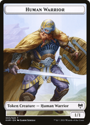 Human Warrior (KHM-003) - Kaldheim Tokens