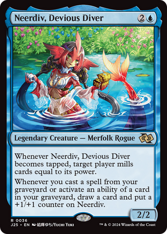 Neerdiv, Devious Diver (J25-036) - Foundations Jumpstart