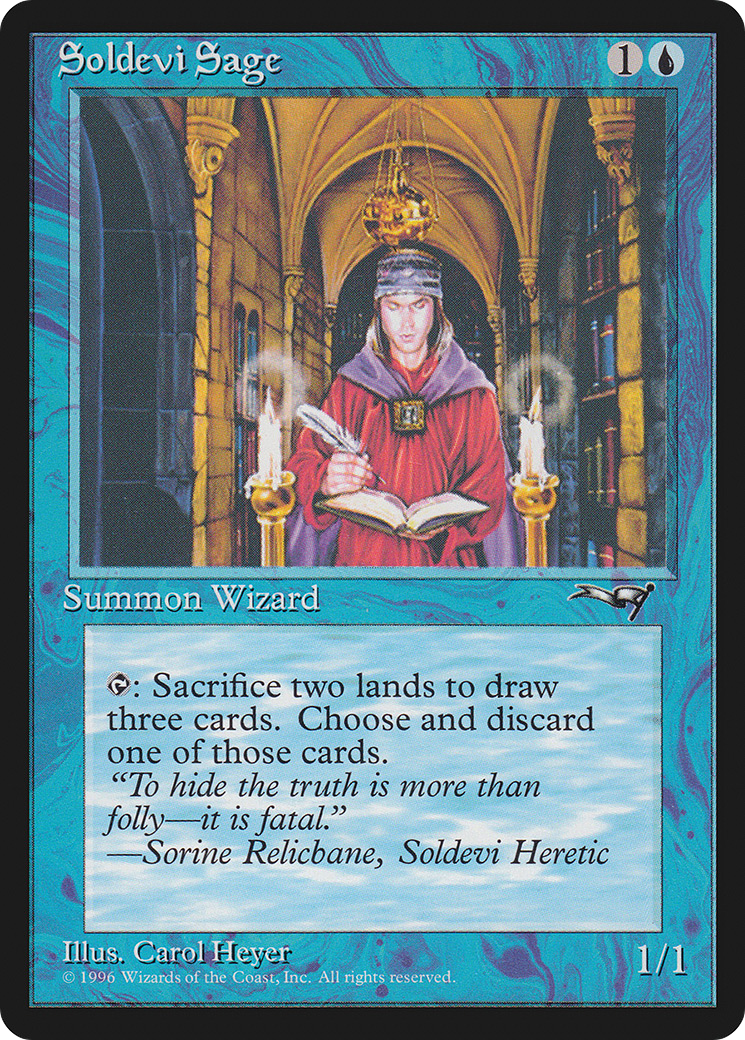 Soldevi Sage (ALL-052) - Alliances