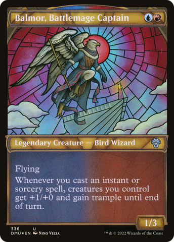 Balmor, Battlemage Captain (DMU-336) - Dominaria United: (Showcase) Foil
