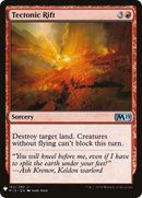 Tectonic Rift (LIST-M19-162) - The List
