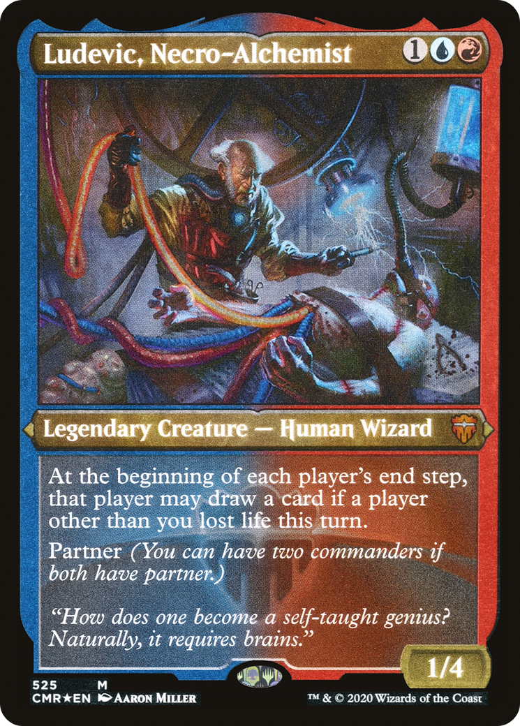 Ludevic, Necro-Alchemist (CMR-525) - Commander Legends Foil