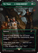 Three Visits (SLD-1676) - Secret Lair Drop / We Want . . . A SHRUBBERY! (Borderless)