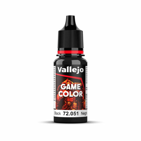 Vallejo Game Colour - Black 18 ml