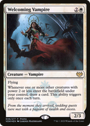 Welcoming Vampire (MEDIA-46★) - Innistrad: Crimson Vow Promos Foil
